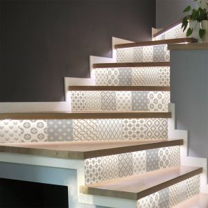Stickers escalier carrelages Kaspera x 2