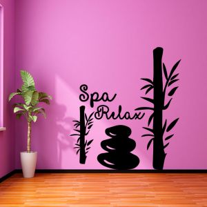 Sticker Bambou SPA relax