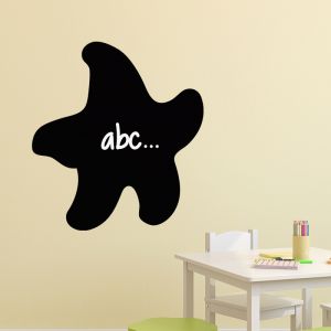 Sticker ardoise Caricature étoile de mer