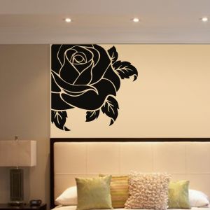 Sticker rose myst&eacute;rieuse