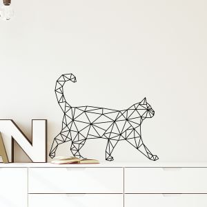 Sticker origami chat design