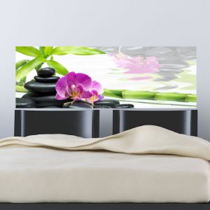 Sticker tête de lit Jardin paradisiaque