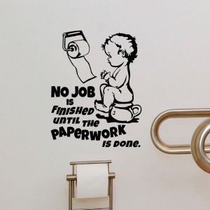 Sticker citation wc The paperwork is done