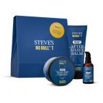 Steve's No Bull***t Shaving Trio coffret cadeau rasage
