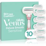 Gillette Venus Deluxe Smooth Sensitive lames de rechange 10 pcs