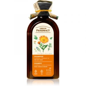 Green Pharmacy Calendula Shampoo shampoing pour cheveux normaux &agrave; gras 350 ml