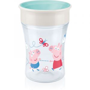NUK Magic Cup Peppa Pig tasse à couvercle 8m+ 230 ml
