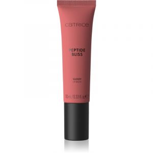 Catrice Peptide Bliss Glossy Lip Balm baume &agrave; l&egrave;vres brillant avec des peptides teinte 020 Blissberry 10 ml