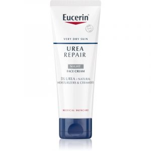 Eucerin UreaRepair Night Cream cr&egrave;me de nuit visage, cou et d&eacute;collet&eacute; sans parfum 50 ml