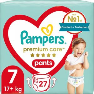 Pampers Premium Care Pants Size 7 couches-culottes à usage unique 15+ kg 27 pcs