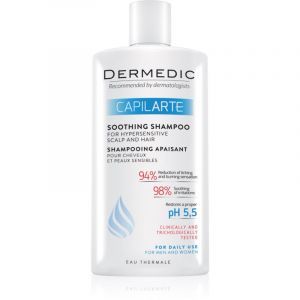 Dermedic Capilarte shampoing apaisant pour peaux sensibles et irrit&eacute;es 300 ml