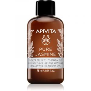 Apivita Pure Jasmine Shower Gel gel douche hydratant aux huiles essentielles 75 ml