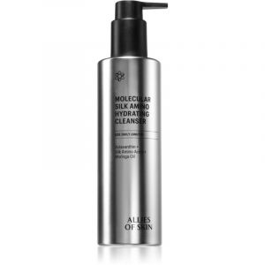 Allies of Skin Molecular Silk Amino Hydrating Cleanser gel nettoyant hydratant avec acides aminés 250 ml