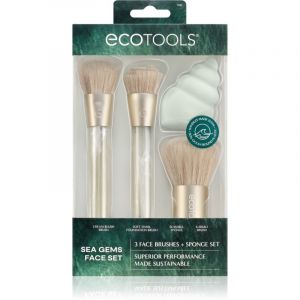 EcoTools Sea Gems Face set kit de pinceaux