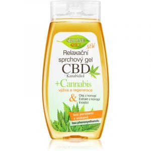 Bione Cosmetics Cannabis CBD gel douche relaxant avec CBD 260 ml