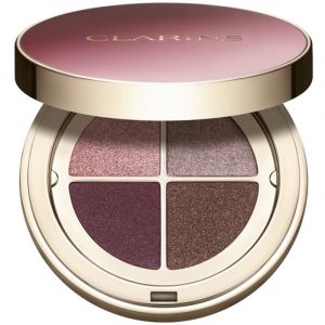 Clarins Ombre 4 Colour Eye Palette palette de fards à paupières pour un effet longue tenue teinte 02 - Rosewood Gradation 4,2 g