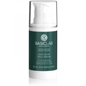 BasicLab Dermocosmetics Esteticus soin local anti-acné avec AHA Acids 15 ml