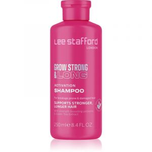 Lee Stafford Grow Strong & Long shampoing pour stimuler la repousse des cheveux et renforcer les racines 250 ml