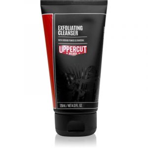 Uppercut Deluxe Exfoliating Cleanser crème avant-rasage avec peeling pour homme 120 ml