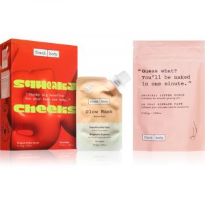 Frank Body Squeaky Cheeks ensemble pour une peau douce et lisse