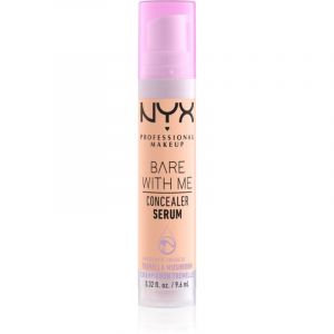 NYX Professional Makeup Bare With Me Concealer Serum correcteur hydratant 2 en 1 teinte 2.5 Medium Vanilla 9,6 ml