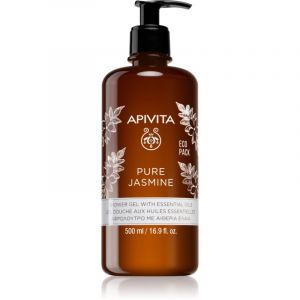 Apivita Pure Jasmine Shower Gel gel douche hydratant aux huiles essentielles 500 ml