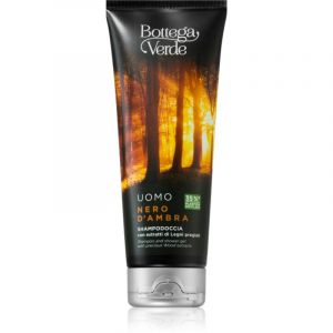 Bottega Verde Black Amber shampoing et gel de douche 2 en 1 200 ml