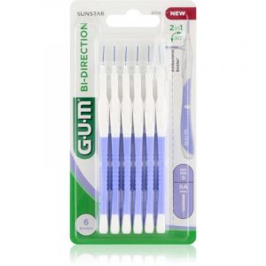 G.U.M Bi Direction Interdental Brush brossettes interdentaires 0,6 mm 6 pcs