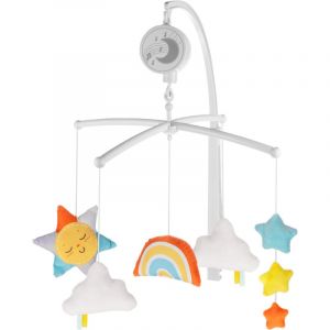 Zopa Music Mobile Rainbow man&egrave;ge pour lit de b&eacute;b&eacute; 1 pcs