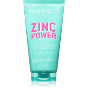 Nuxe Zinc Power Purifying Cleansing Gel gel nettoyant anti-imperfections de la peau 150 ml