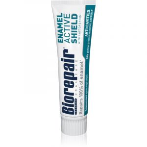 Biorepair Advanced Active Shield dentifrice anti-plaque dentaire pour des gencives saines 75 ml