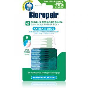 Biorepair Rubber Picks Regular cure-dents interdentaires Green - Regular 40 pcs