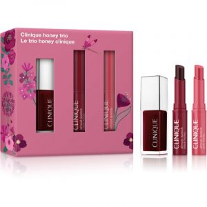 Clinique Mini Kit Honey Trio Coffret cadeau l&egrave;vres