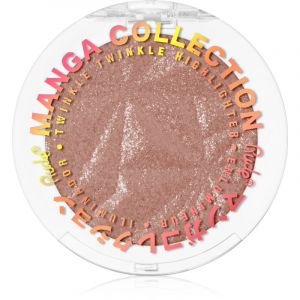 Rude Cosmetics Manga Collection Twinkle Twinkle Highlighter enlumineur poudre compact teinte Sawa-Chan's Heart 4 g