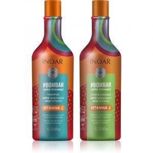 INOAR #Bombar Super Line Super Vitaminas ensemble pour cheveux &agrave; la vitamine C 2x1000 ml