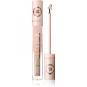 Revolution Skin Silk Under Eye Brightener & Concealer correcteur &eacute;clat teinte Fair Cool 4 ml