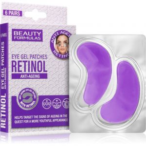 Beauty Formulas Retinol patchs gel raffermissants sous les yeux au rétinol 6x2 pcs