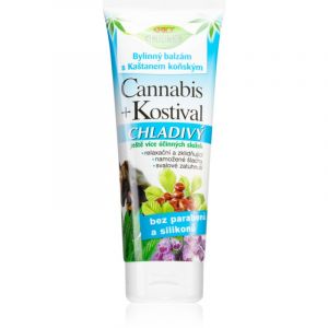 Bione Cosmetics Cannabis Kostival baume rafra&icirc;chissant pour les muscles, les articulations et les ligaments 200 ml