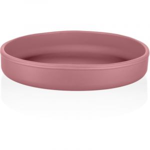 Zopa Silicone Plate assiette 6 m+ Old Pink 1 pcs