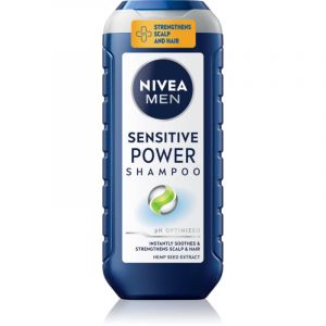 NIVEA MEN Sensitive Power shampoing fortifiant pour les cuirs chevelus sensibles 250 ml