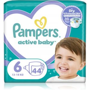 Pampers Active Baby Size 6 couches jetables 13-18 kg 44 pcs