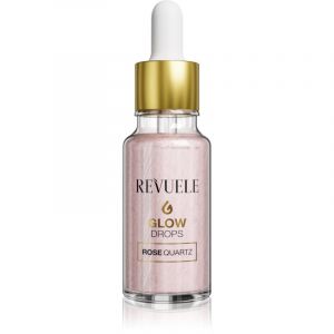 Revuele Glow Drops Rose Quartz s&eacute;rum illuminateur corps et visage 20 ml