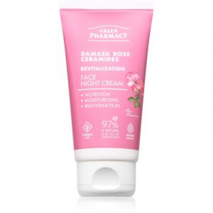 Green Pharmacy Damask Rose & Ceramides Night Face Cream crème de nuit visage 50 ml