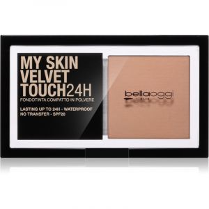 bellaoggi My Skin Velvet Touch 24H fond de teint compact poudré SPF 20 teinte 15C Natural Beige 9 g