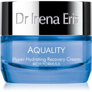 Dr Irena Eris Aquality Hyper-Hydrating Recovery Cream Rich Formula crème hydratante en profondeur anti-rides 50 ml