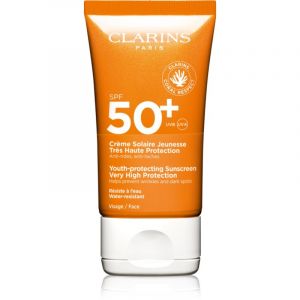 Clarins Sun Care Youth-Protecting Sunscreen cr&egrave;me solaire visage SPF 50+ 50 ml