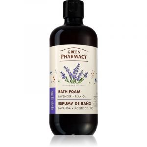 Green Pharmacy Lavender & Linseed Oil Bath Foam bain moussant &agrave; la lavande 500 ml