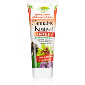 Bione Cosmetics Cannabis Kostival gel chauffant pour d&eacute;tendre les muscles et les articulations 200 ml