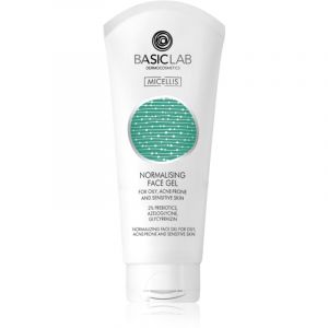 BasicLab Dermocosmetics Micellis gel nettoyant normalisant pour peaux grasses sujettes à l'acné 100 ml
