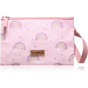Saro Baby Lunch Bag sachet pour le go&ucirc;ter Pink Rainbow 14,5x21,5 cm 1 pcs